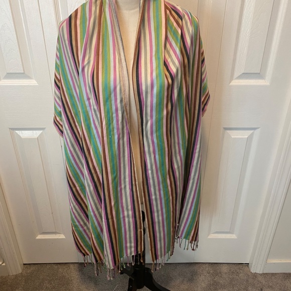 Jacob striped scarf - Picture 3 of 7